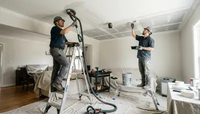 Ceiling water damage repair in Kansas City, MO for homes after leaks and moisture damage